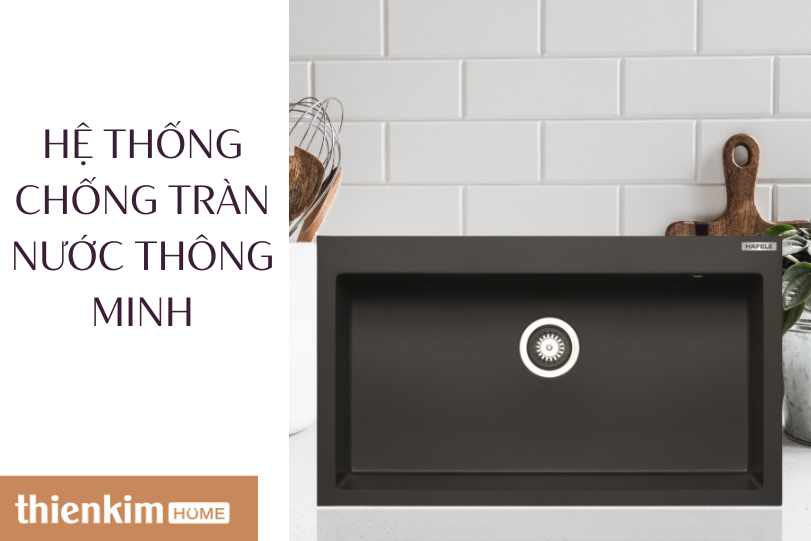 Chậu rửa chén Hafele HS-G7650 565.84.381 hệ thống chống tràn thông minh